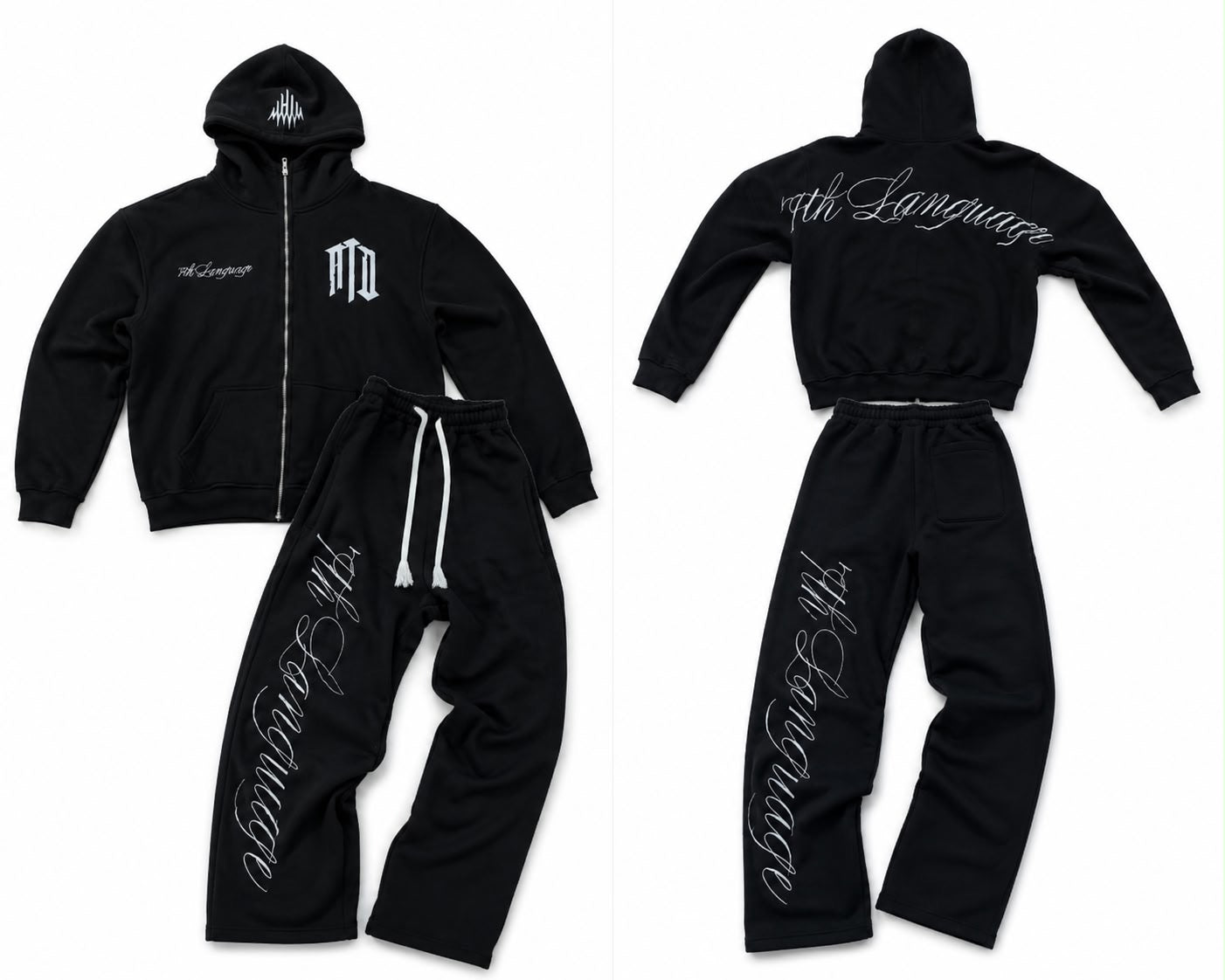 7th Language Blackout Tracksuit
