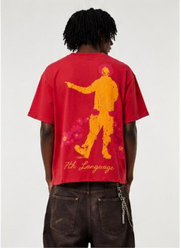 7th Language MC MONEY NOT FRIENDS TEE