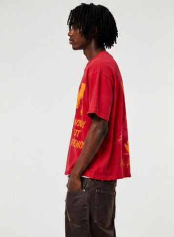 7th Language MC MONEY NOT FRIENDS TEE