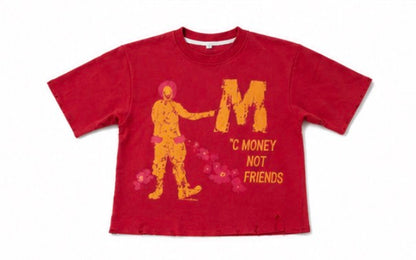 7th Language MC MONEY NOT FRIENDS TEE